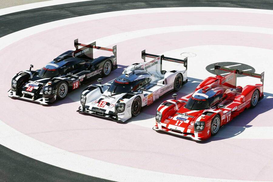 Porsche 919 hybrid x3